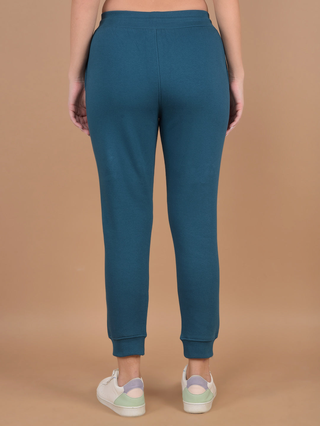 Blue Joggers-Women Trackpants-Crimsoune Club