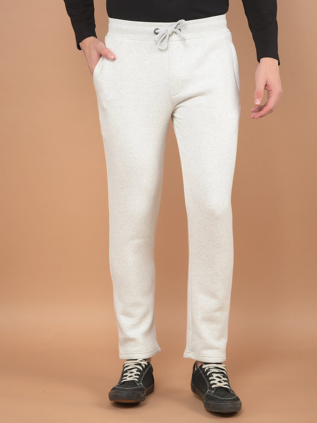 Grey Trackpants-Men Trackpants-Crimsoune Club