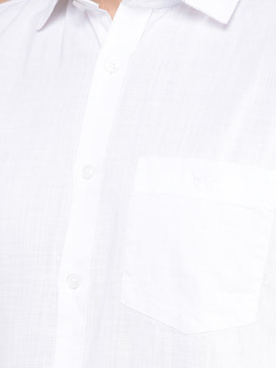 White 100% Cotton Shirt