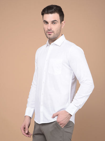 White 100% Cotton Shirt