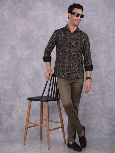 Multi-Color Printed 100% Cotton Shirt-Men Shirts-Crimsoune Club