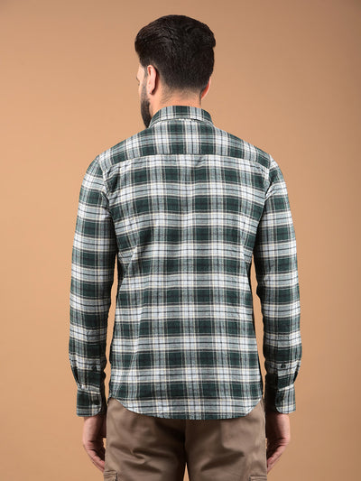 Green Checked Shirt