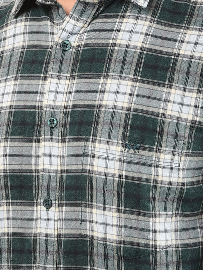 Green Checked Shirt