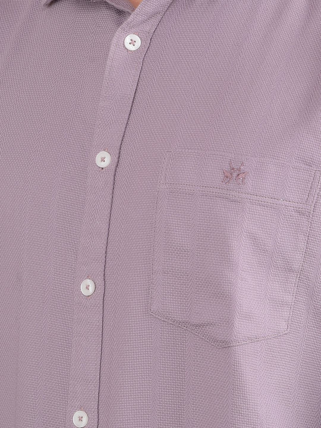 Purple Vertical Stripes 100% Cotton Shirt-Men Shirts-Crimsoune Club