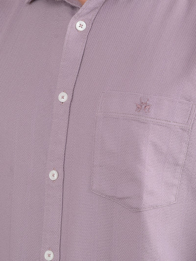 Purple Vertical Stripes 100% Cotton Shirt-Men Shirts-Crimsoune Club