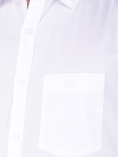 White Shirt-Men Shirts-Crimsoune Club