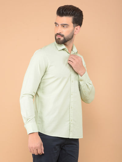 Green Shirt-Men Shirts-Crimsoune Club