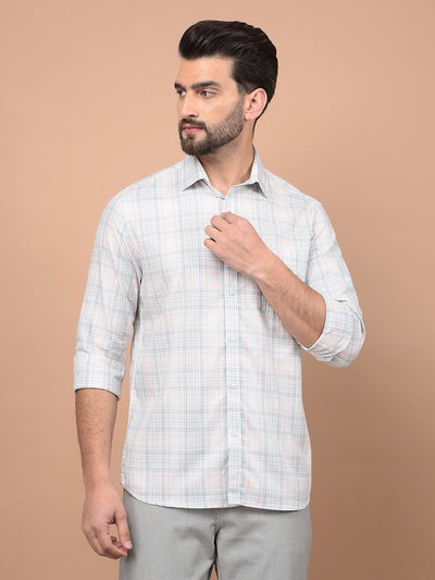 Multi-Color Checked 100% Cotton Shirt