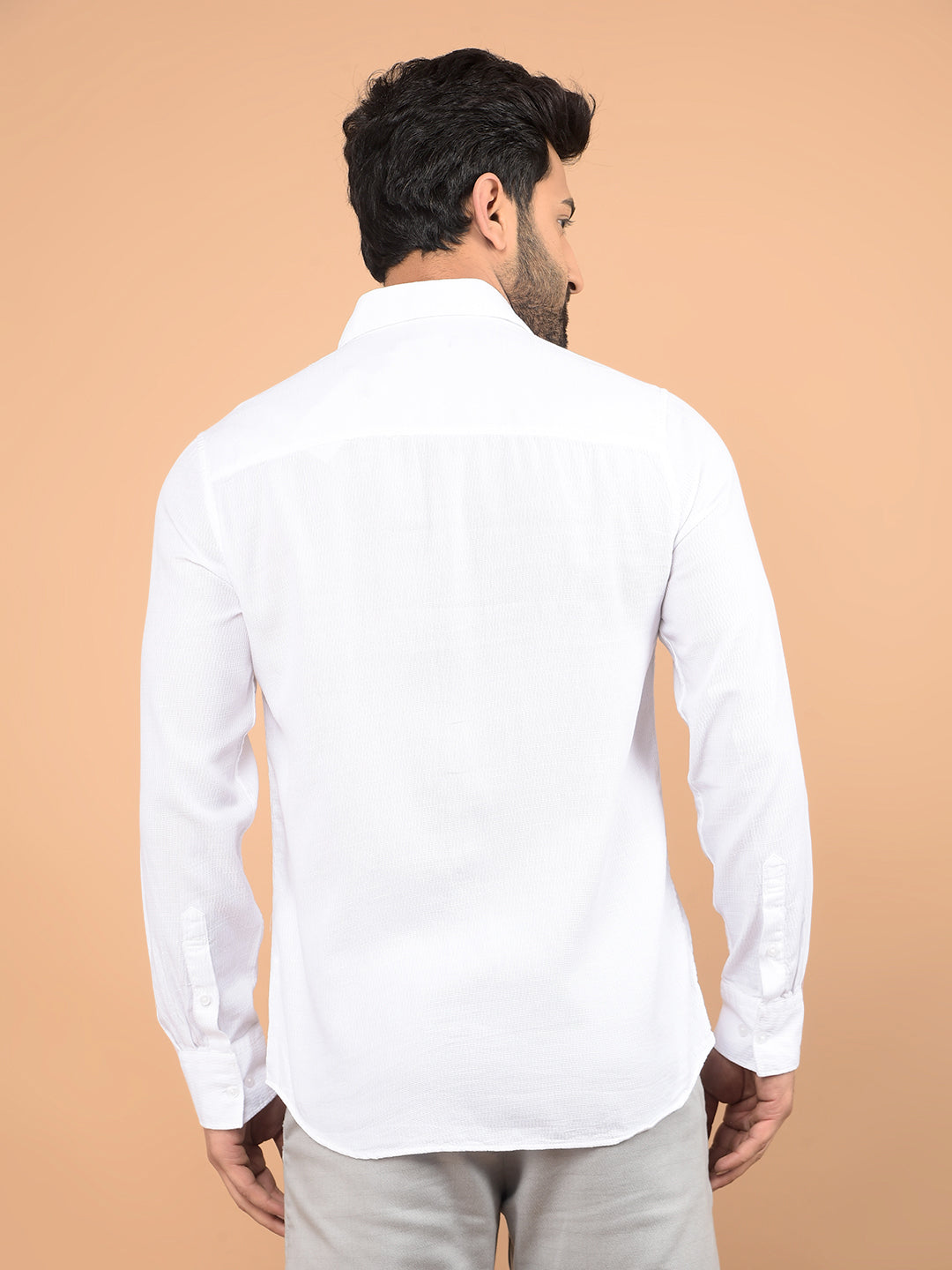 White Shirt-Men Shirts-Crimsoune Club