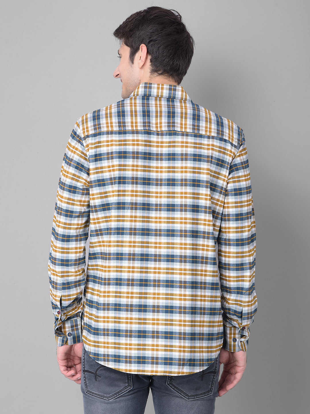 Multi Checked Shirt-Men Shirts-Crimsoune Club