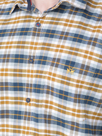 Multi Checked Shirt-Men Shirts-Crimsoune Club