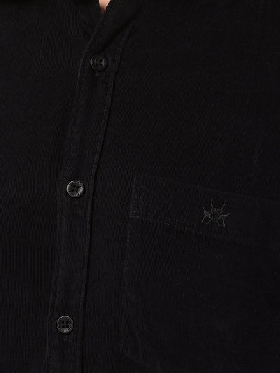 Black Corduroy Shirt