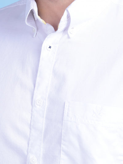 White Shirt-Men Shirts-Crimsoune Club