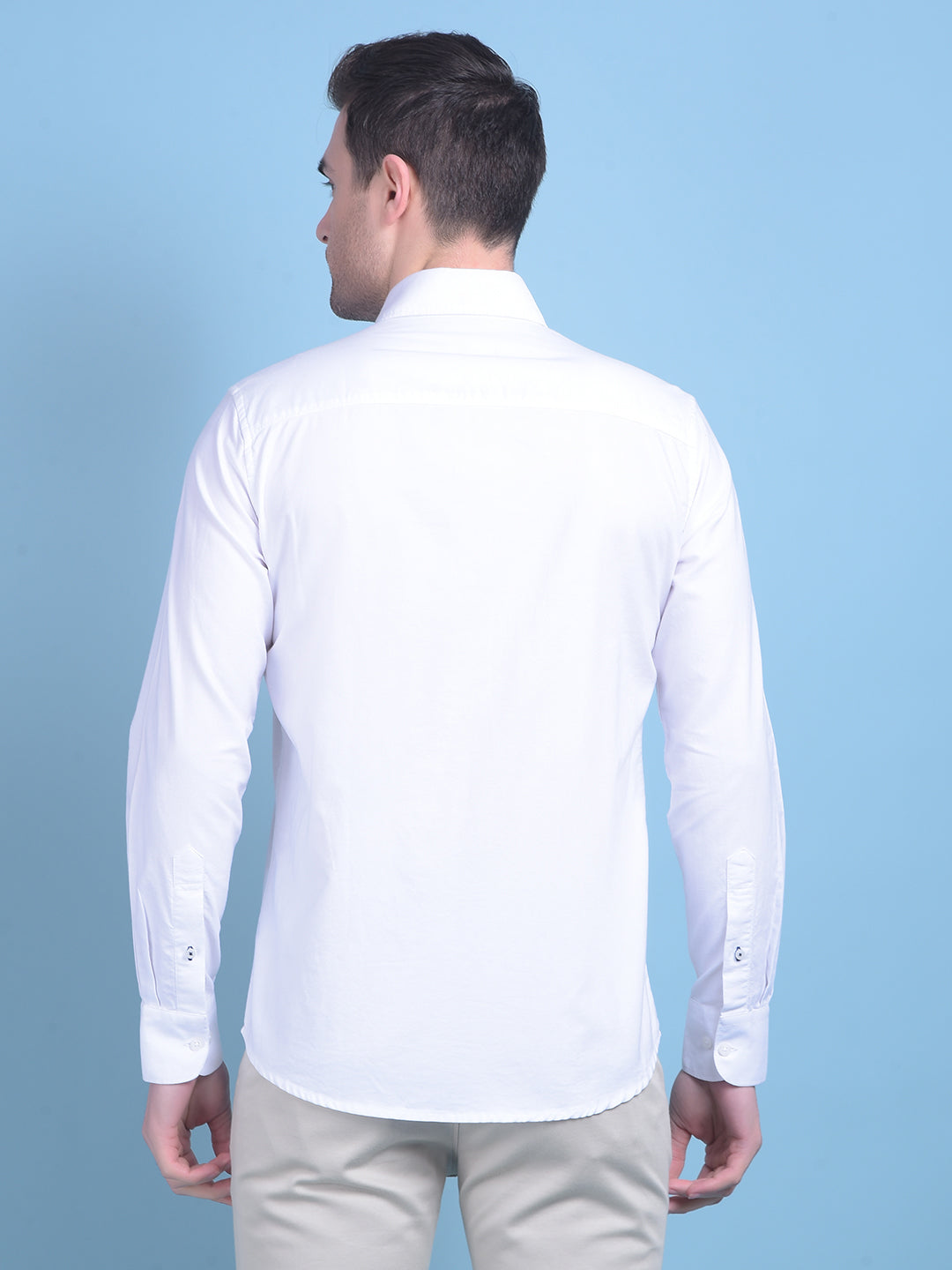 White Shirt-Men Shirts-Crimsoune Club