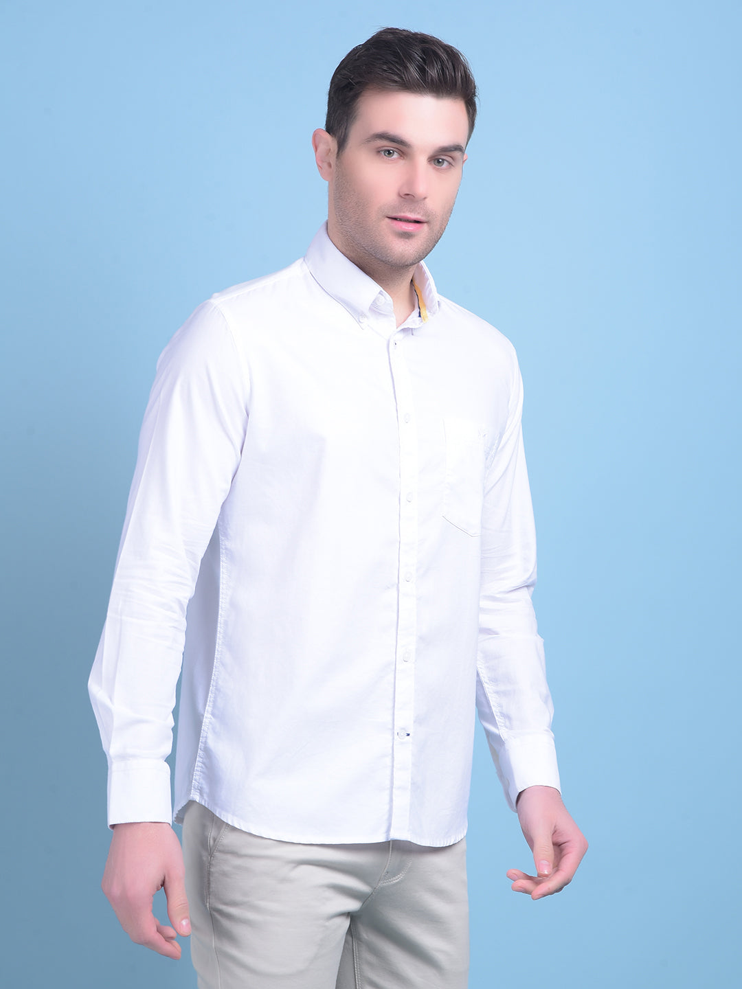 White Shirt-Men Shirts-Crimsoune Club