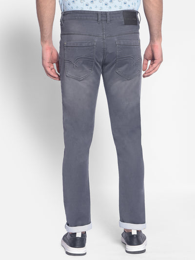 Grey Jeans-Men Jeans-Crimsoune Club