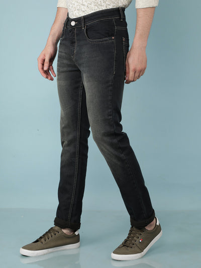 Brown Jeans-Men Jeans-Crimsoune Club