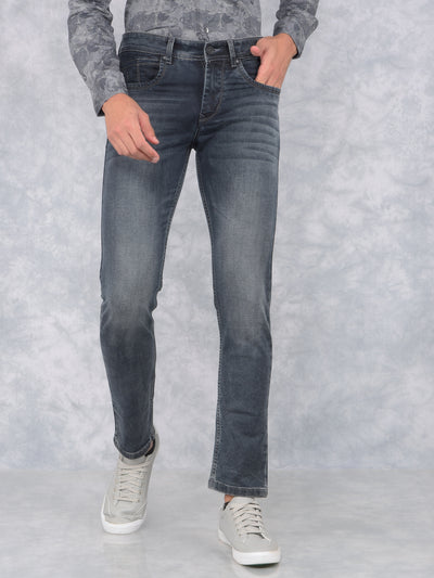 Grey Jeans-Men Jeans-Crimsoune Club