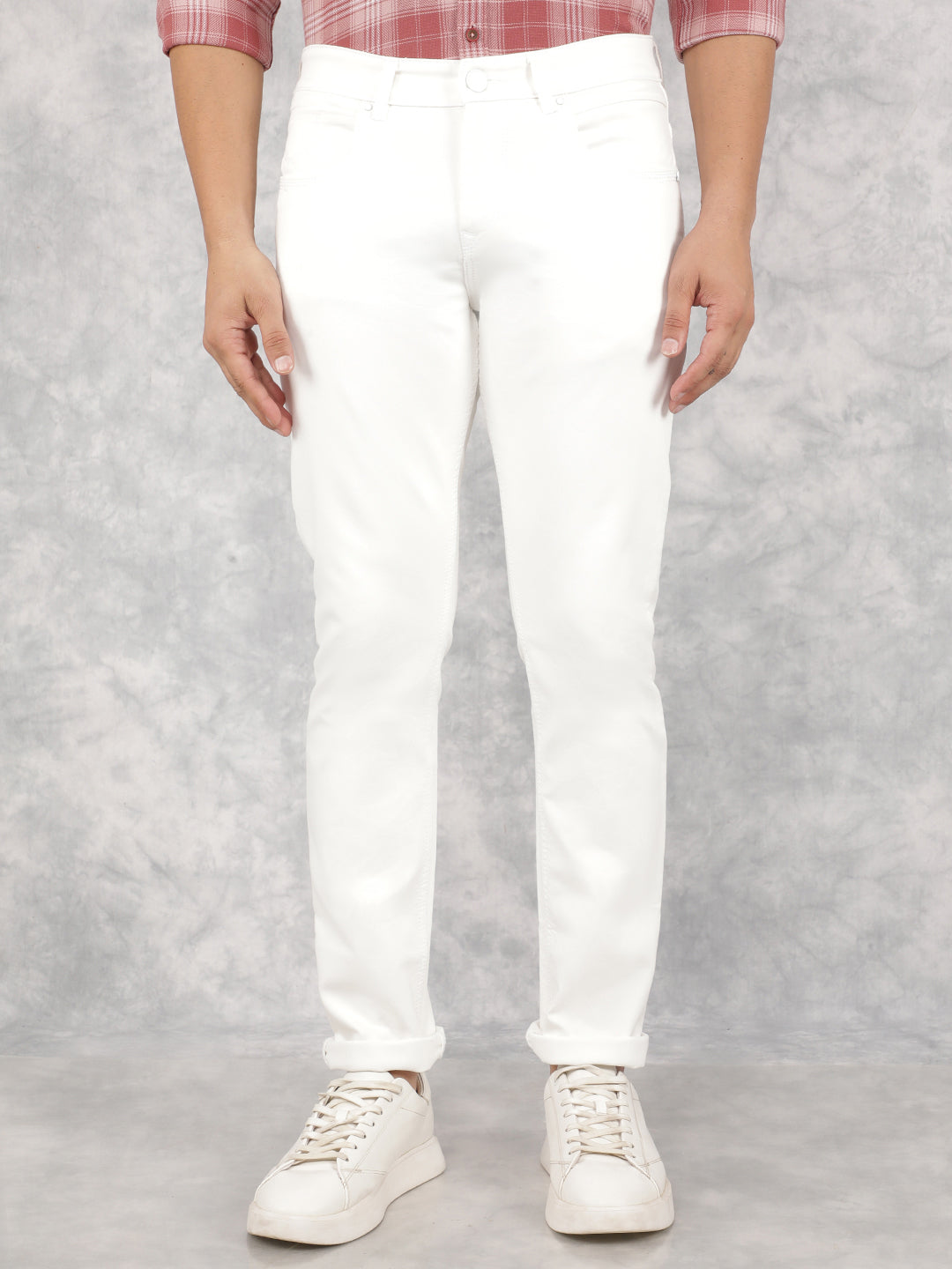 White Jeans-Men Jeans-Crimsoune Club