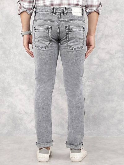 Grey Jeans-Men Jeans-Crimsoune Club