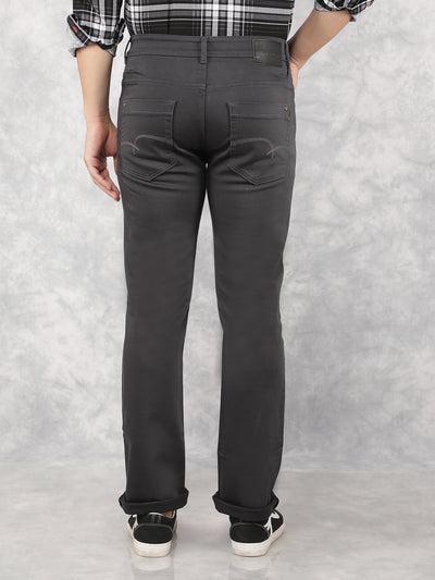 Black Straight Jeans-Men Jeans-Crimsoune Club