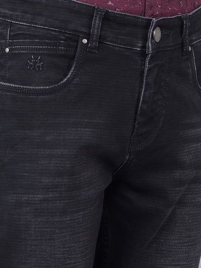 Black Jeans-Men Jeans-Crimsoune Club