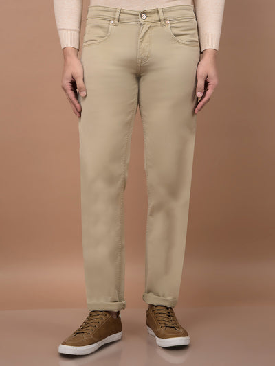 Beige Jeans