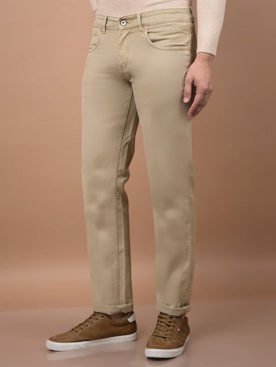 Beige Jeans