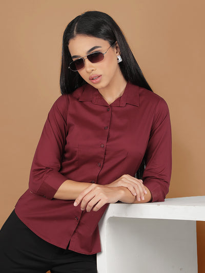 Maroon Shirt