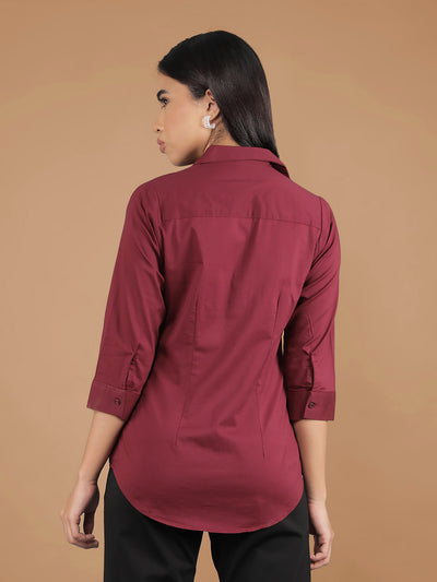 Maroon Shirt