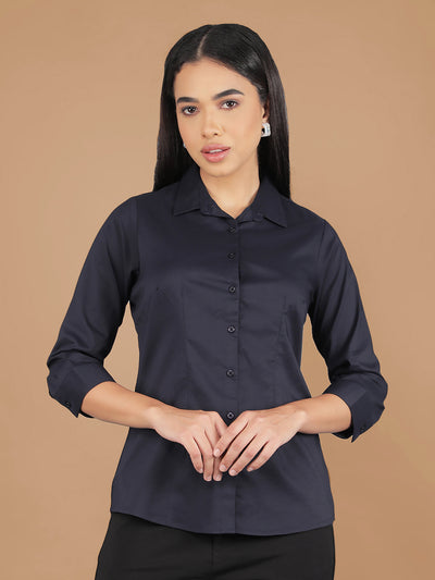 Navy Blue Shirt