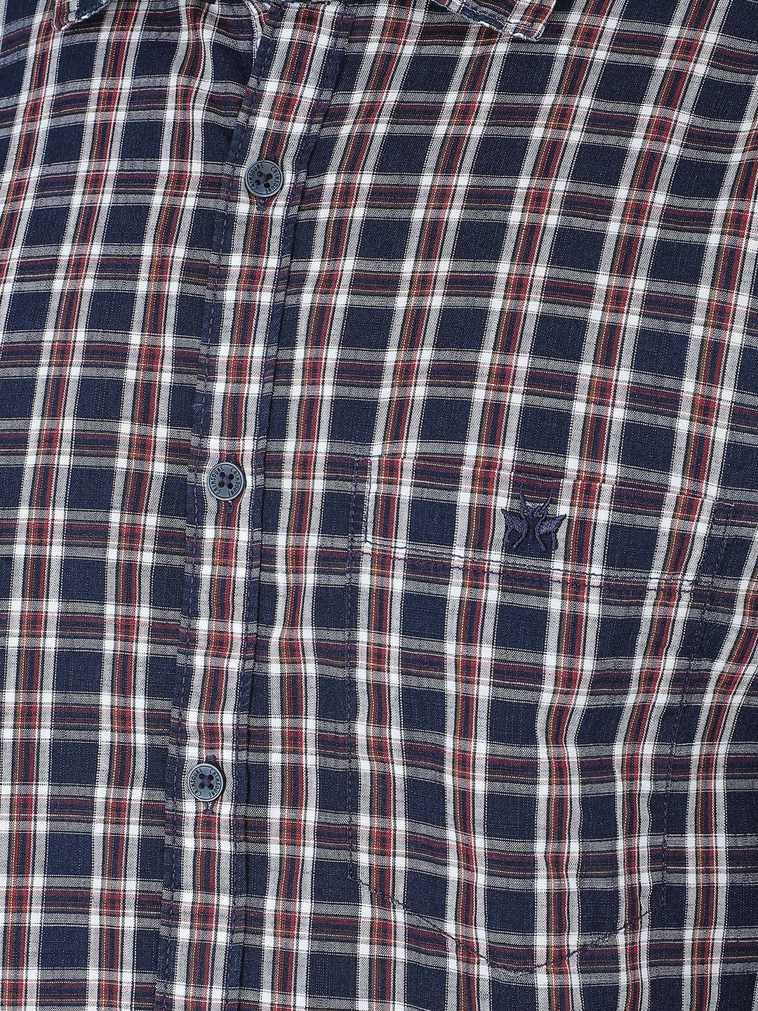 Maroon Checkered 100% Cotton Shirt-Men Shirts-Crimsoune Club