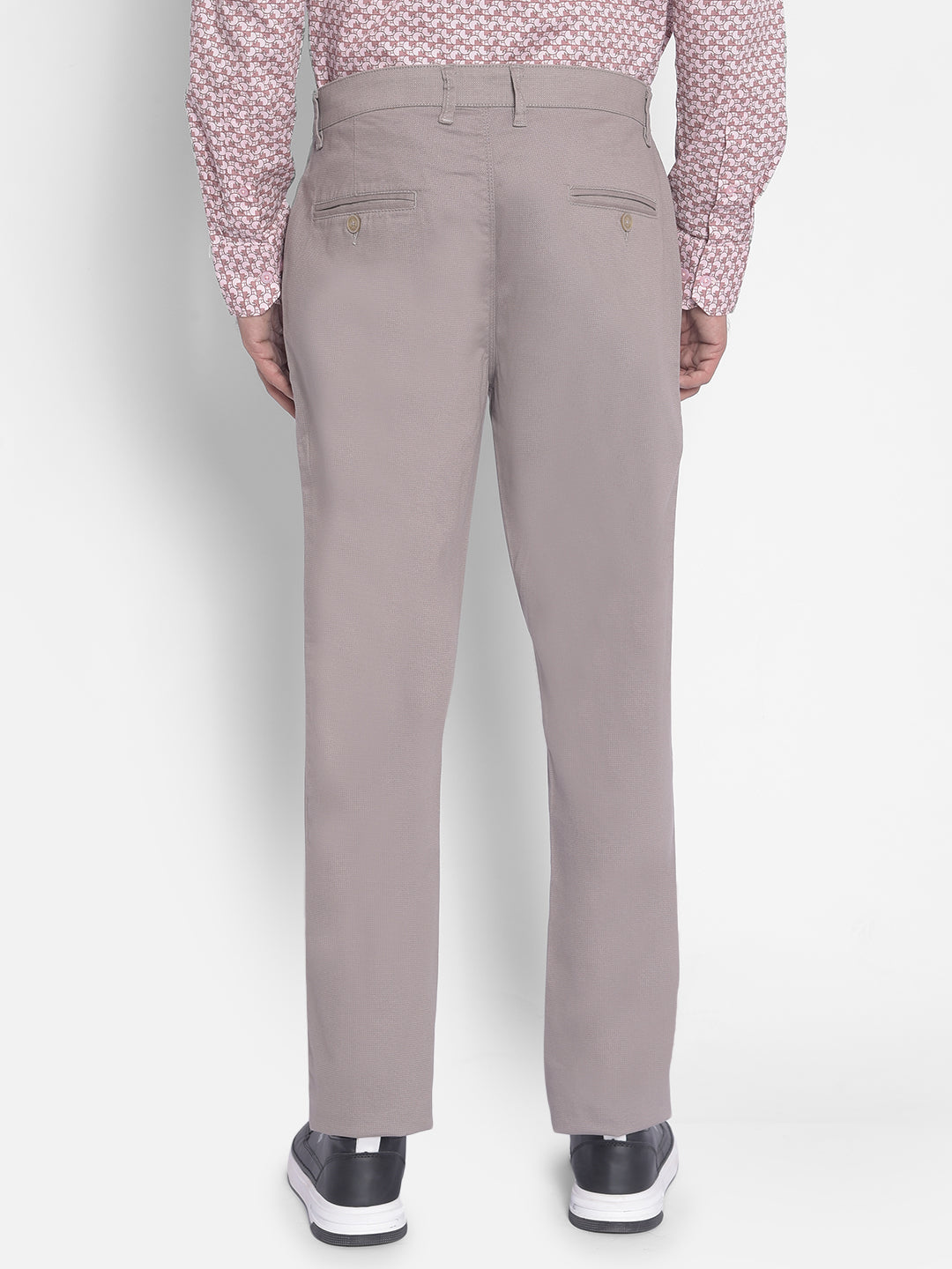 Grey Trousers-Men Trousers-Crimsoune Club