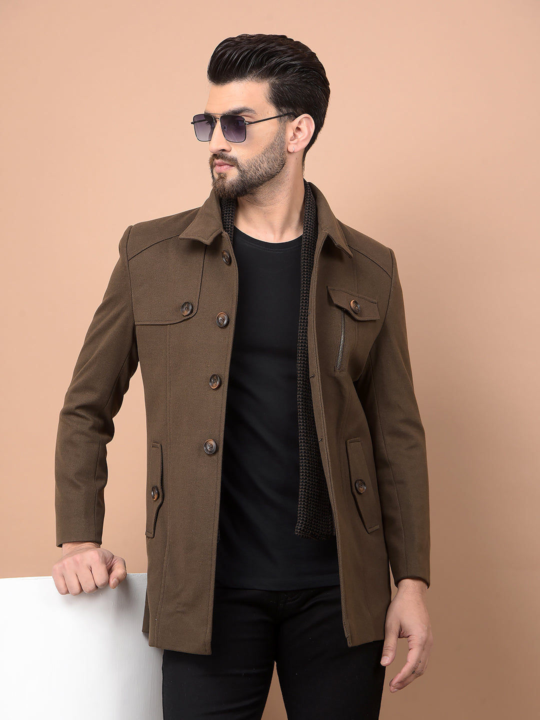 Brown Overcoat