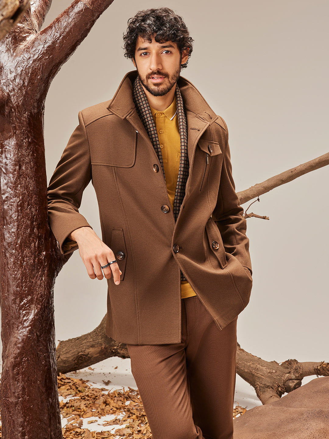 Brown Overcoat