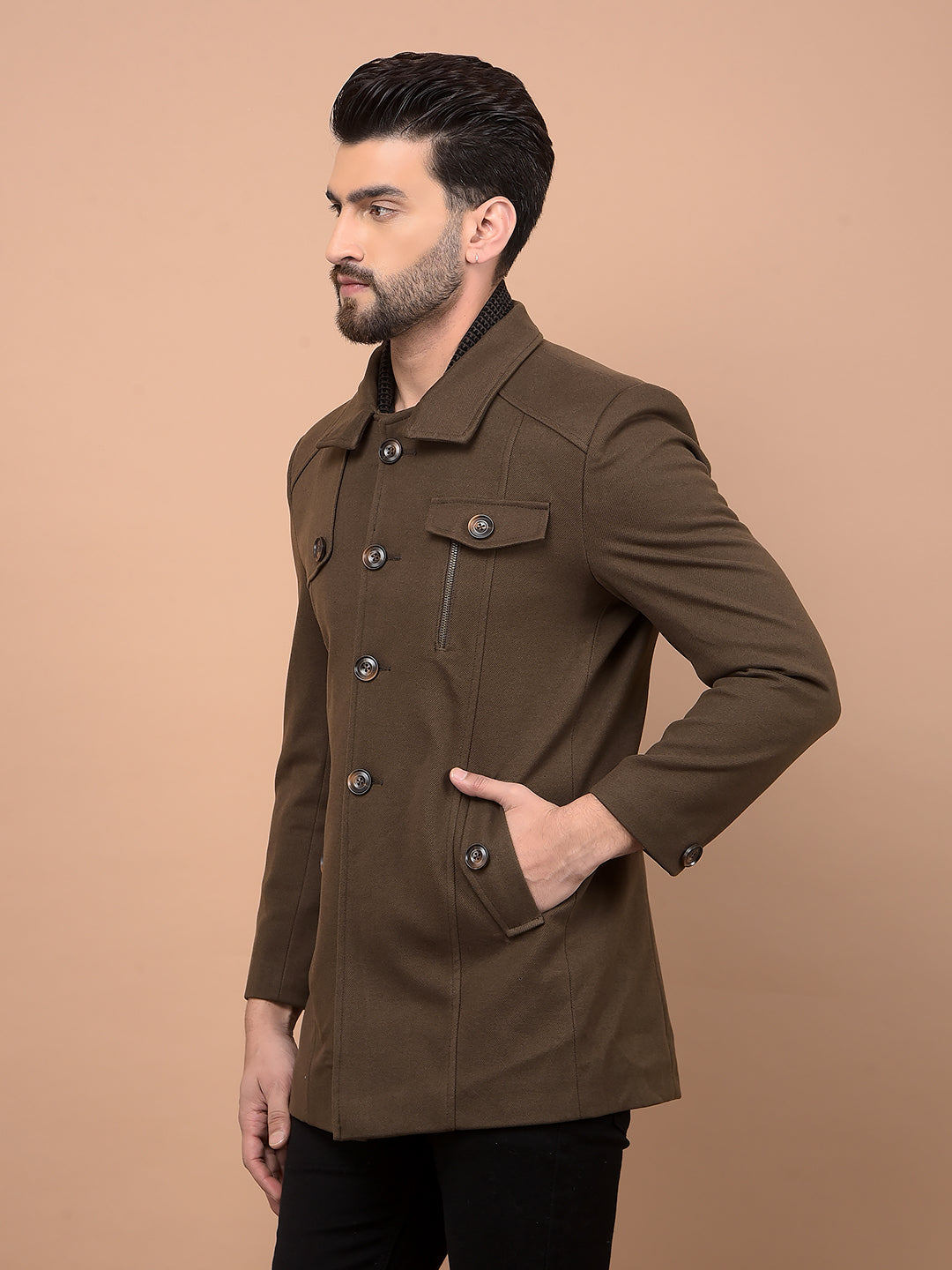 Brown Overcoat