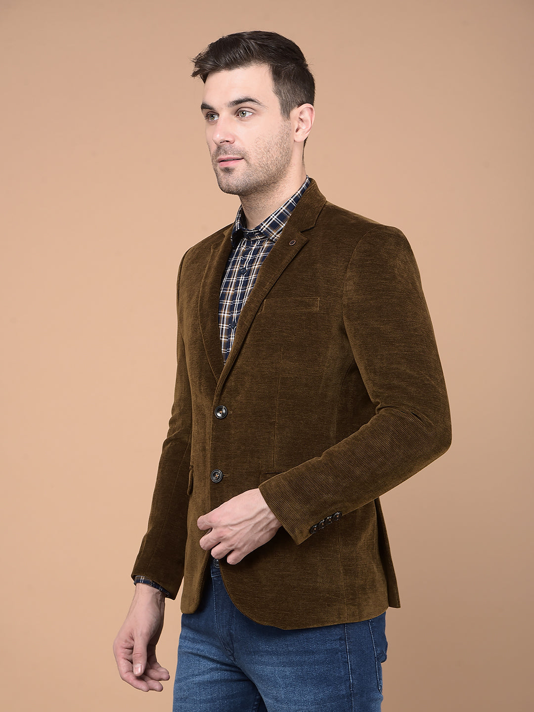 Brown Corduroy Blazer