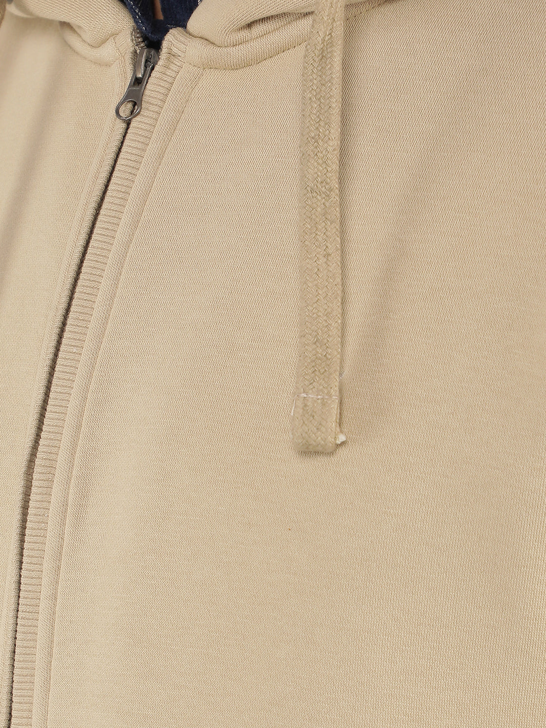 Beige Hooded Neck Sweatshirt-Men Sweatshirts-Crimsoune Club