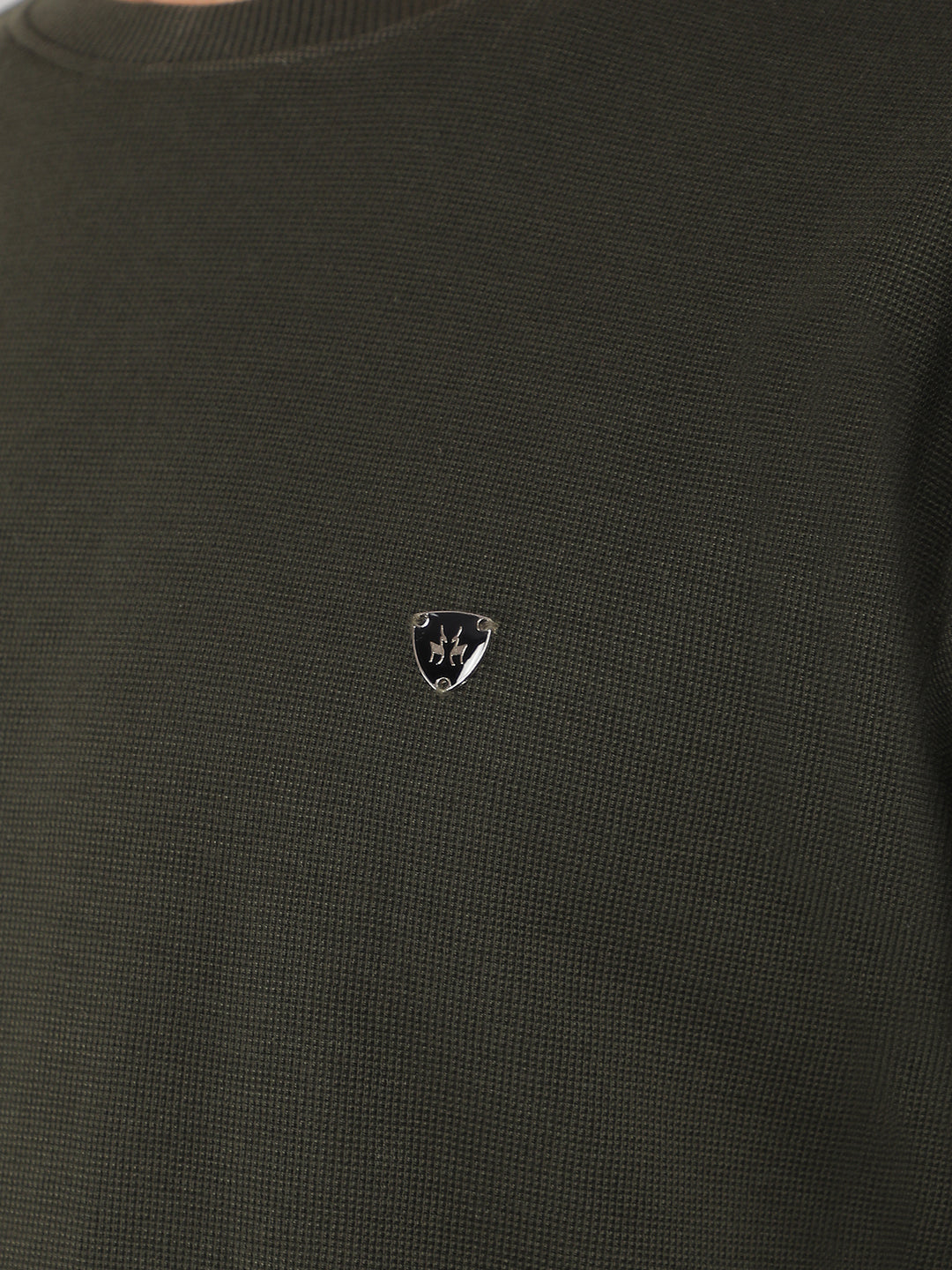 Olive Sweatshirt-Men Sweatshirts-Crimsoune Club