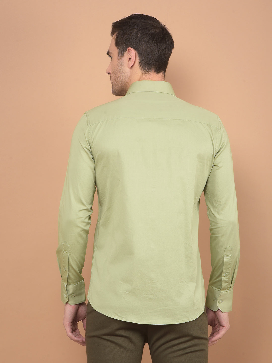 Green Shirt-Men Shirts-Crimsoune Club