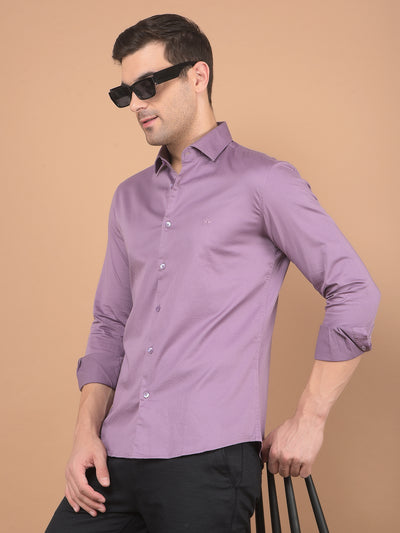 Purple Shirt-Men Shirts-Crimsoune Club