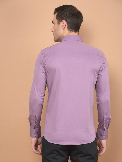 Purple Shirt-Men Shirts-Crimsoune Club