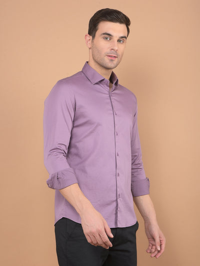 Purple Shirt-Men Shirts-Crimsoune Club