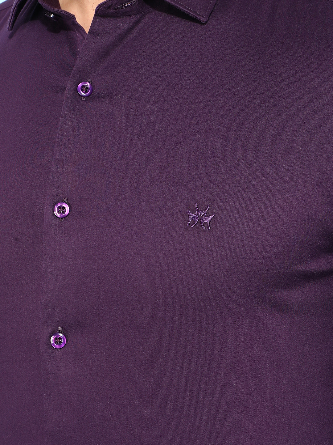 Purple Shirt-Men Shirts-Crimsoune Club