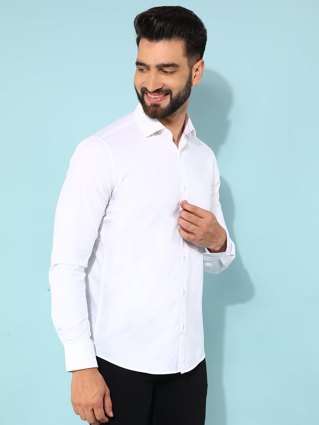 White Shirt-Men Shirts-Crimsoune Club