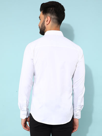 White Shirt-Men Shirts-Crimsoune Club