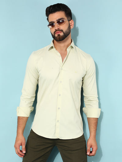 Green Shirt-Men Shirts-Crimsoune Club