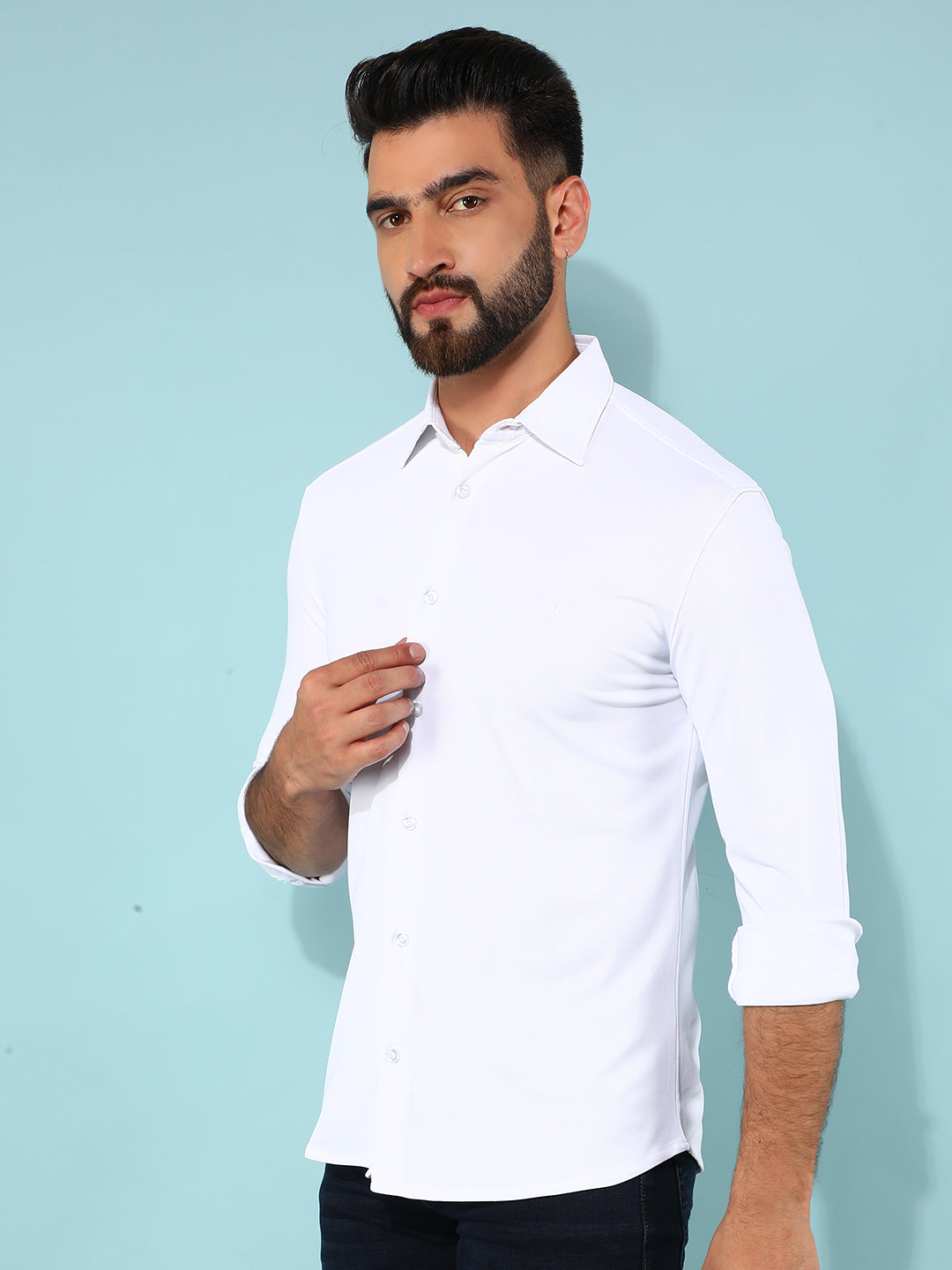 White Shirt-Men Shirts-Crimsoune Club