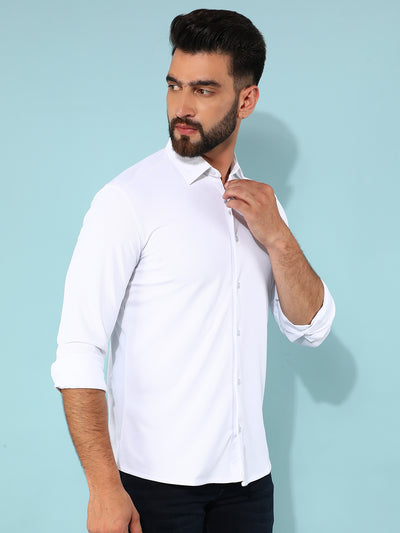 White Shirt-Men Shirts-Crimsoune Club