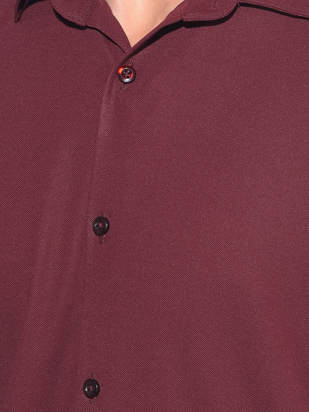 Maroon Shirt-Men Shirts-Crimsoune Club